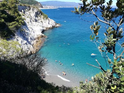 Playa en Costa Amalfitana: Playa La Marinella